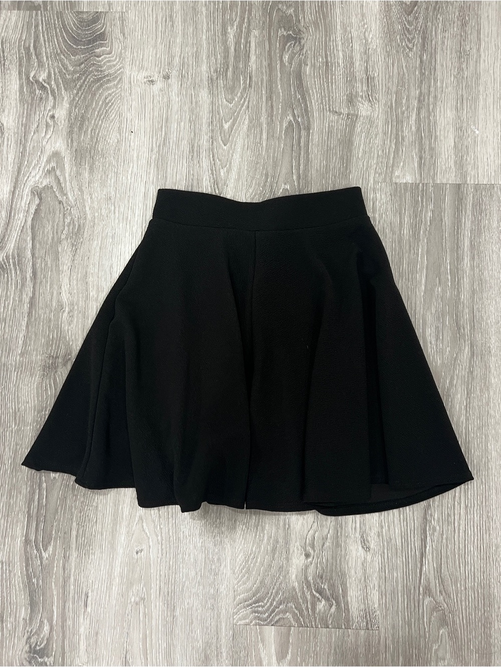 Black Flared Women's Skirt
